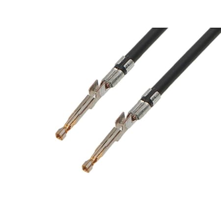 Molex Crimp Wire Connector, 16 AWG Max, Black, 600 V, 12 A 2174701223